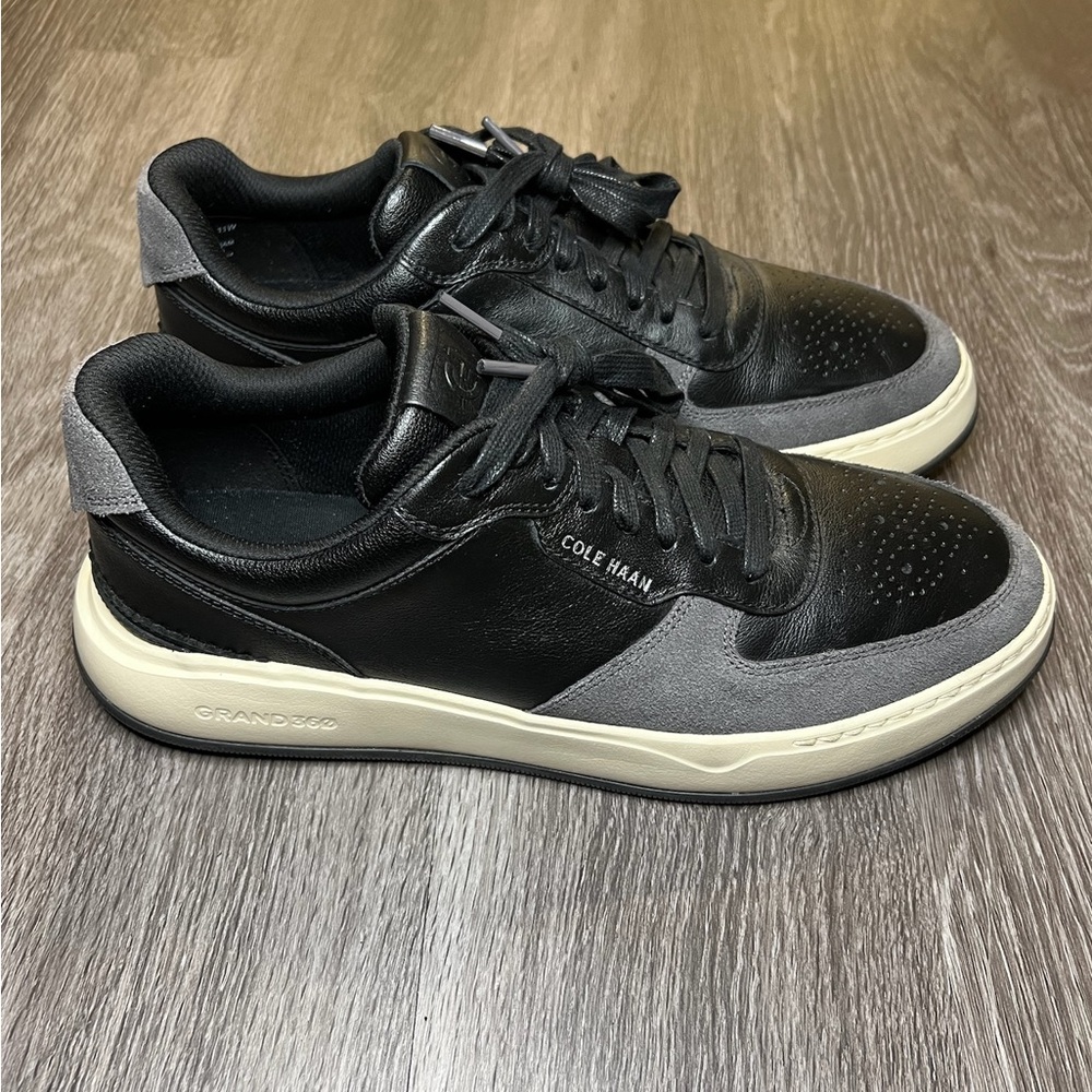 Men's Cole Haans GrandPrø Crossover Sneakers Black Pavement size 11M - Picture 4 of 7